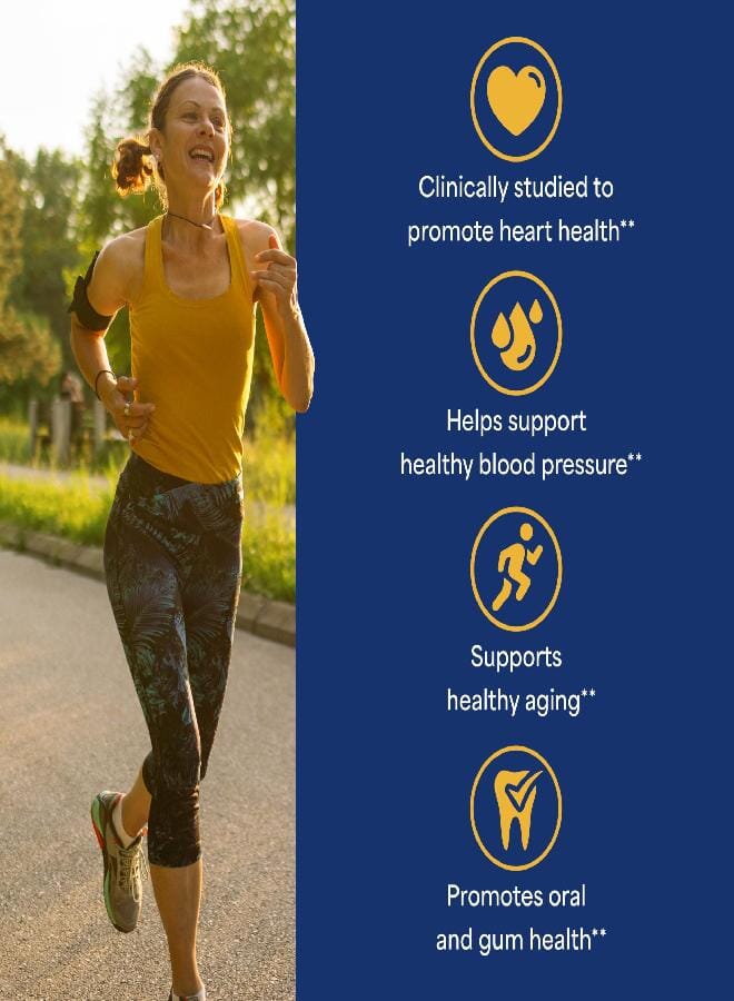 Puritan's Pride Coenzyme CoQ10 600mg, Dietary Supplement for Heart Health, Blood Pressure, Oral Gum Health, and Healthy Aging Support, 60 Day Supply, Rapid Release Softgels - Image 2